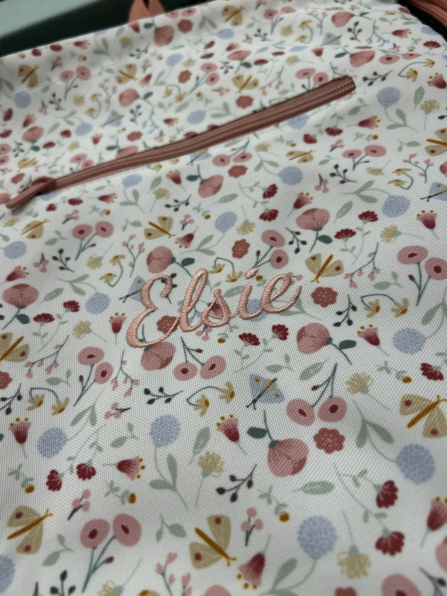 Gym Bag - Flowers & Butterflies by Little Dutch