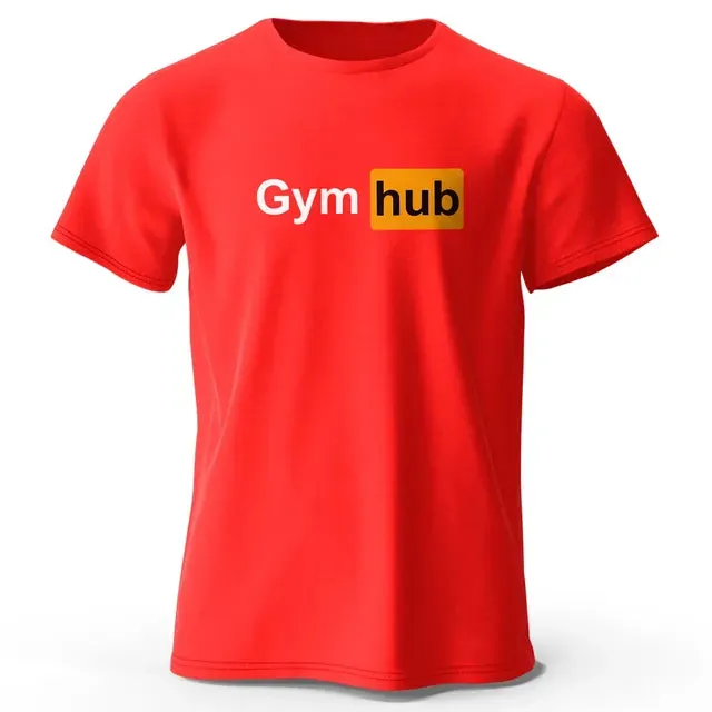 Gym Hub Printed Men's T-Shirt