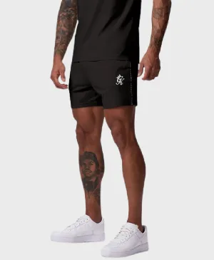 Gym King Taped Jersey Shorts Black