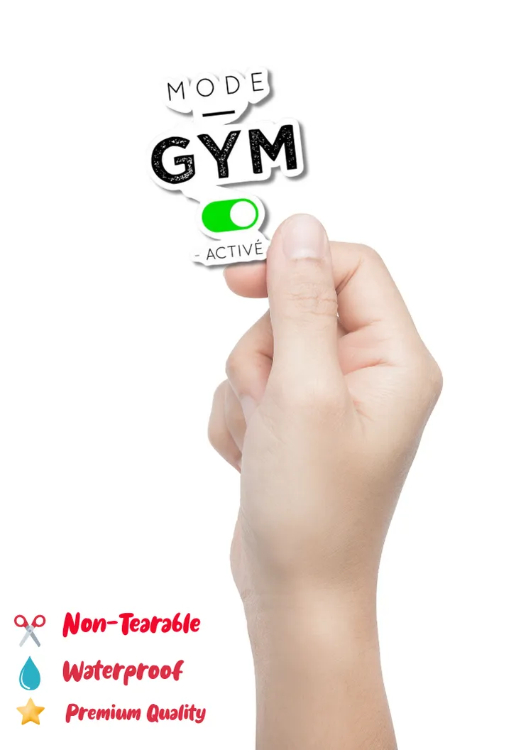Gym Mode archived Gym Sticker