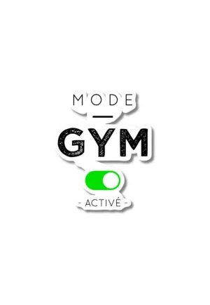 Gym Mode archived Gym Sticker