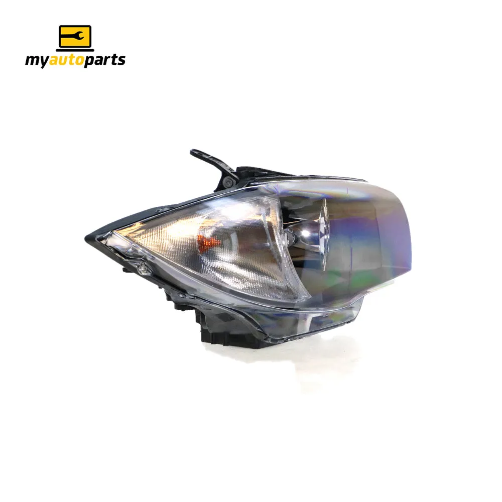Halogen Black Head Lamp Drivers Side OES  suits BMW 1 Series 2007 to 2009