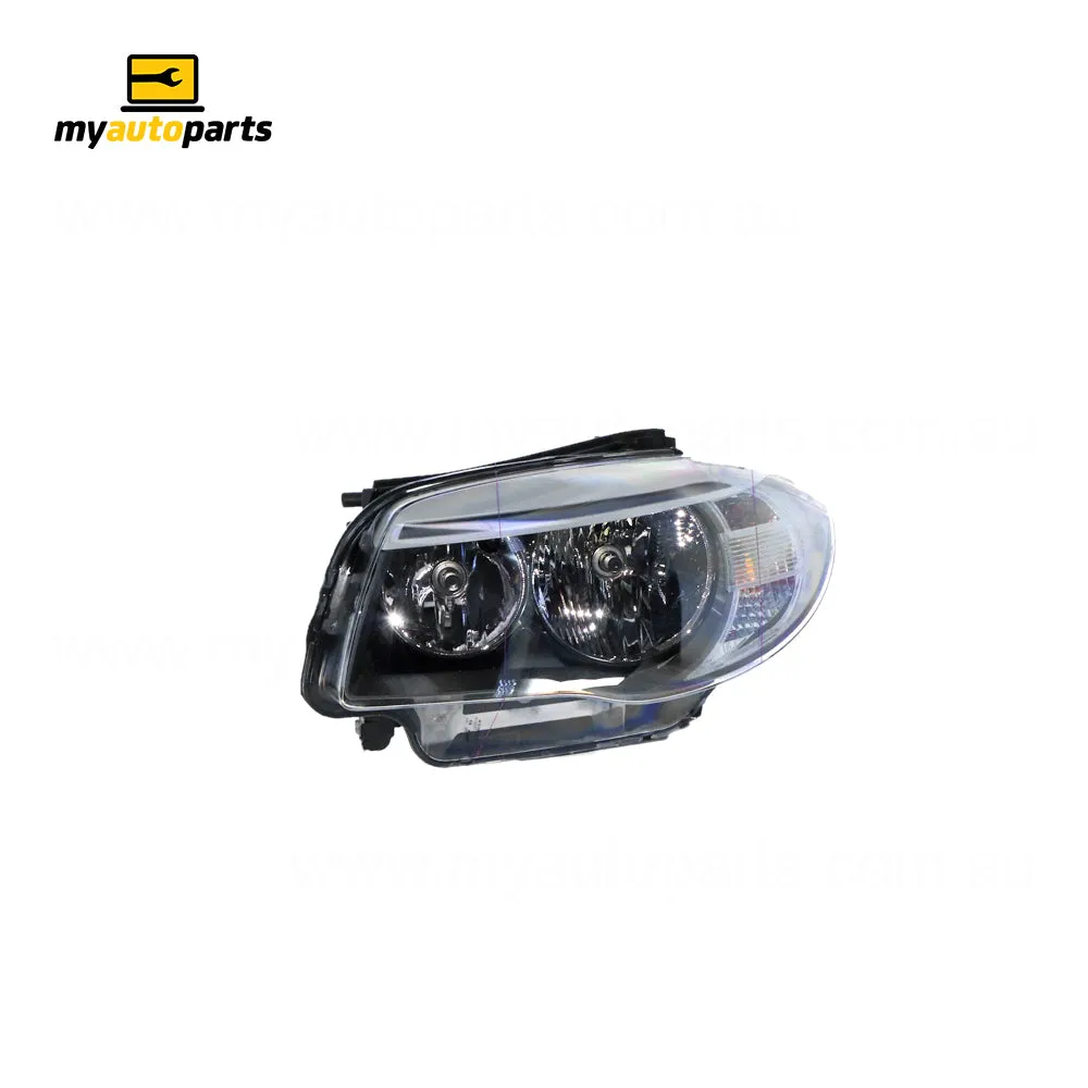 Halogen Head Lamp Passenger Side OES suits BMW 1 Series E88 & E82 2011 to 2013