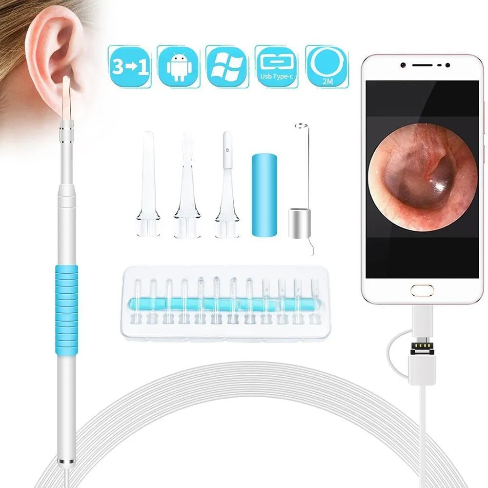 HD Multifunctional Ear Scope Camera Cleaner