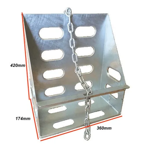 Heavy Duty Jerry Can Holder Suits 20l Galvanised