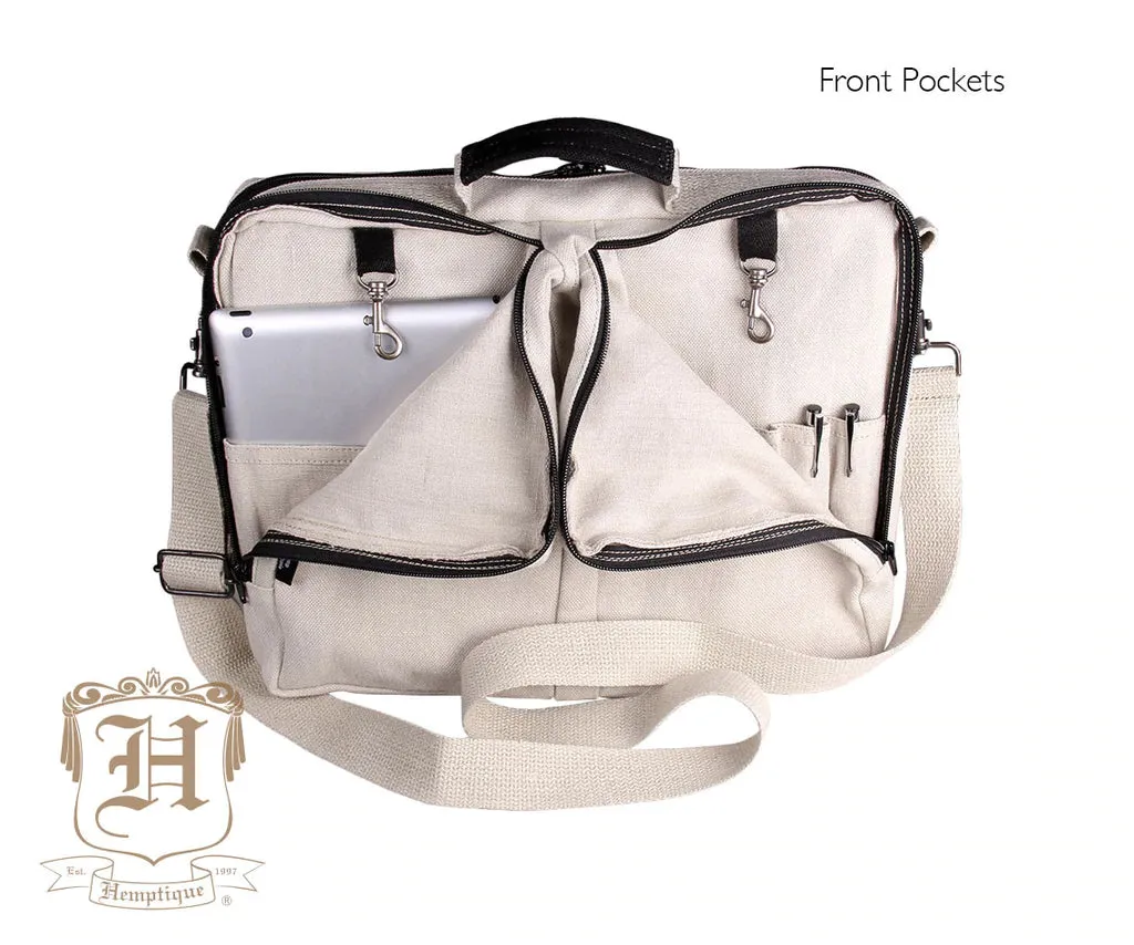 Hemp Downtown Laptop Bag