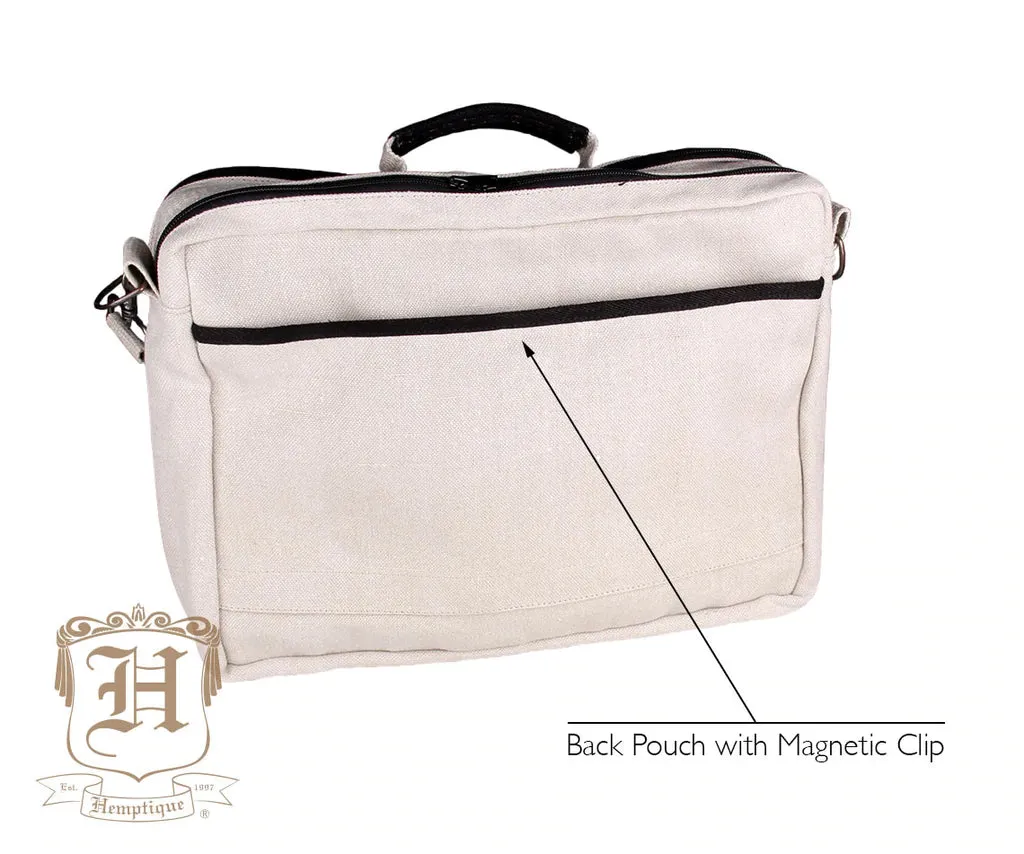 Hemp Downtown Laptop Bag