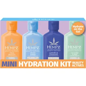 Hempz Mini Hydration Kit 4 Piece - Beauty Actives