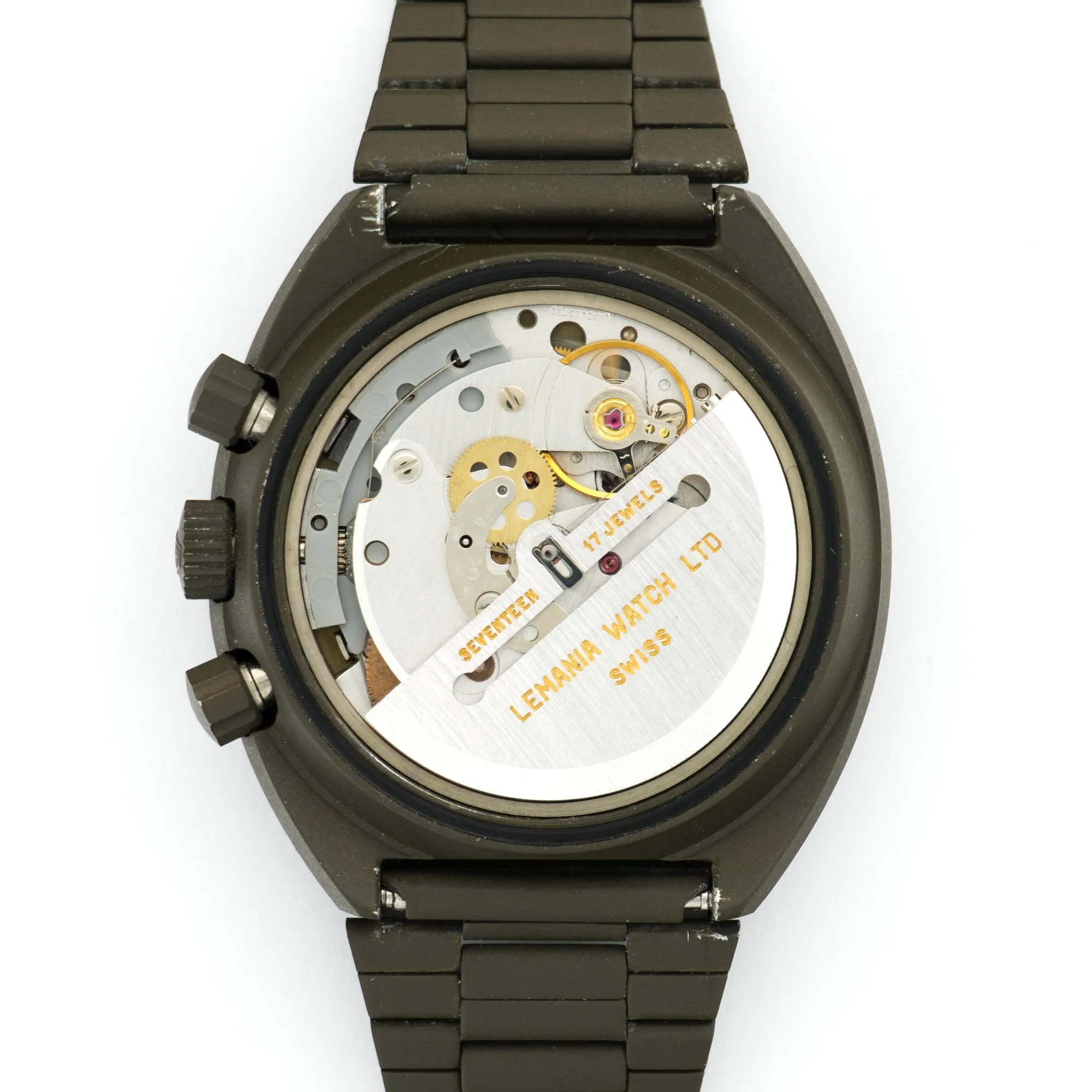 Heuer Olive Green Chonograph PVD Ref. 510.502
