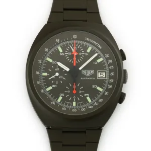 Heuer Olive Green Chonograph PVD Ref. 510.502