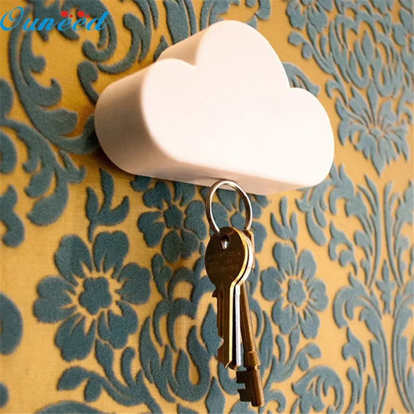 High home key holder Creative Home Shelveskey Cloud Shape Magnetic Magnets Key Holder key rack wall shelf