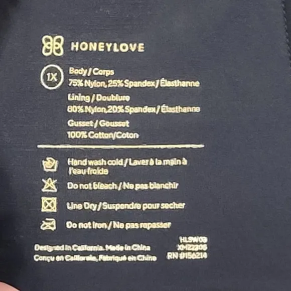 Honeylove SuperPower Short 1X