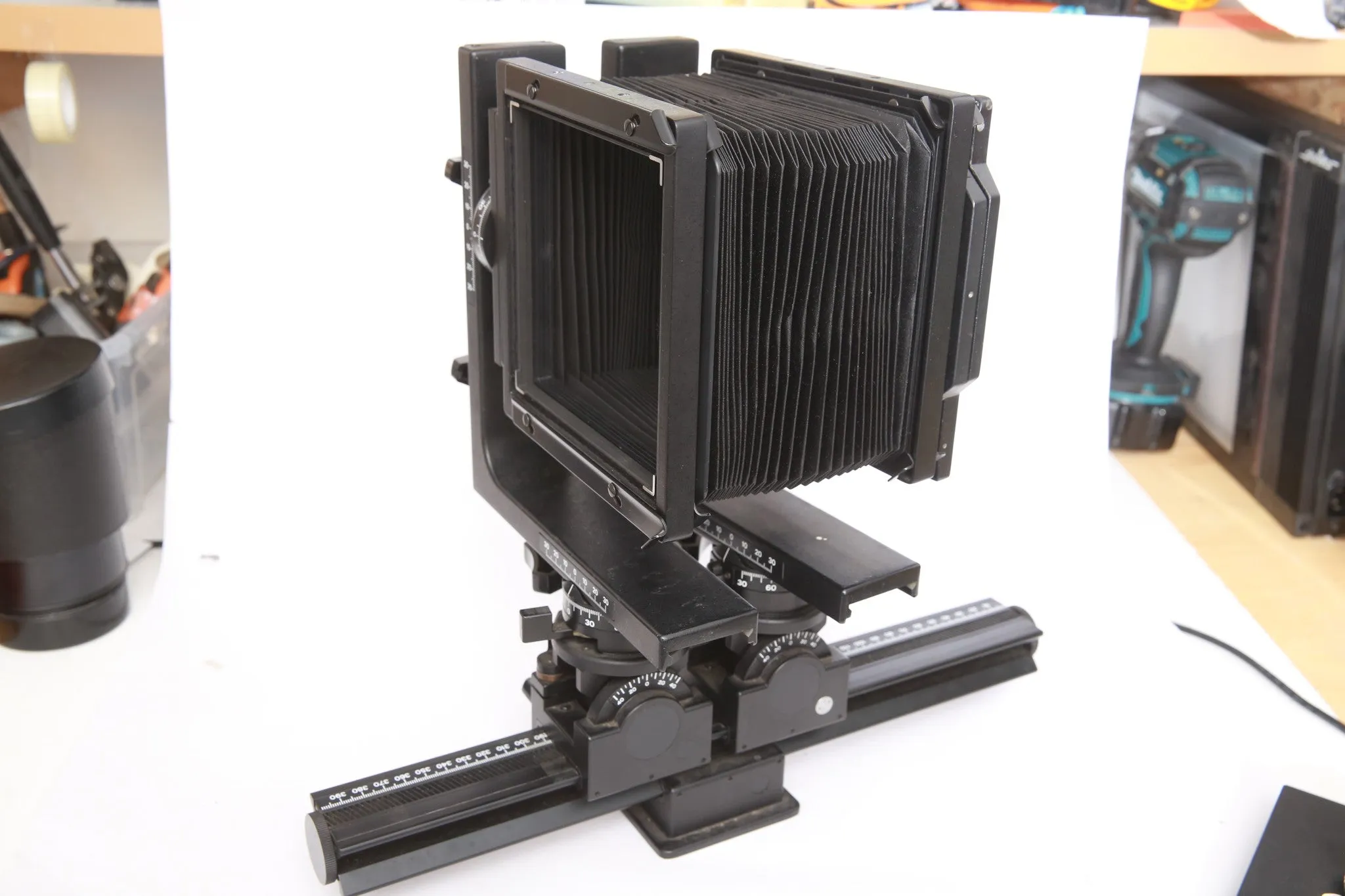 Horseman L45 4x5" camera - Sinar mount