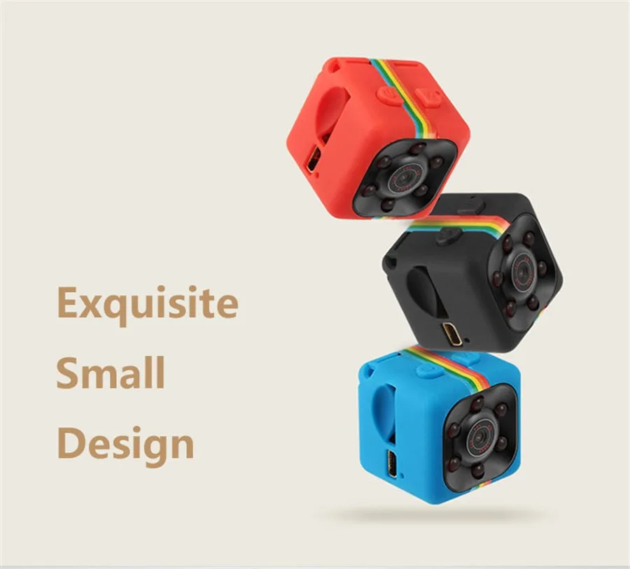 Ice Cube Mini Spy Camera 1080P Video Recorder Full HD With Night Vision With SD