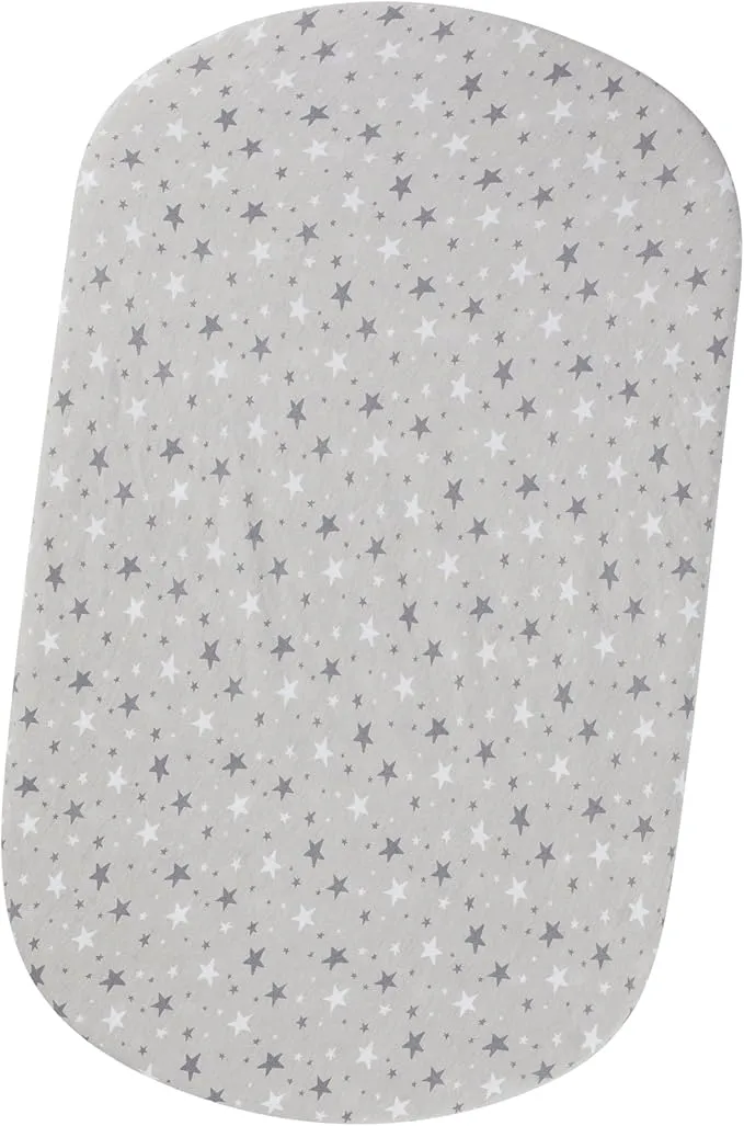 Ickle Bubba Cotton Crib Fitted Sheets 61x100cm (2 Pack) - Cosmic Aura