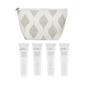 iKOU - Bathroom Amenities Travel Pack - 4x30ml