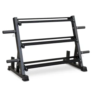 Impact Fitness 3 Tier Dumbbell Rack   Weight Storage