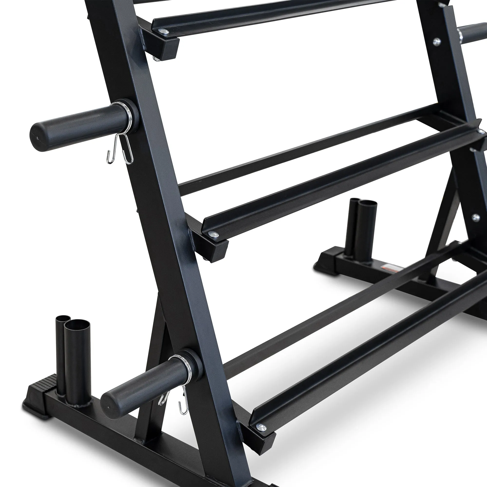 Impact Fitness 3 Tier Dumbbell Rack   Weight Storage