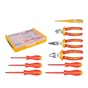 Ingco 9 Pieces Insulated Hand Tools Set - HKTV01H091