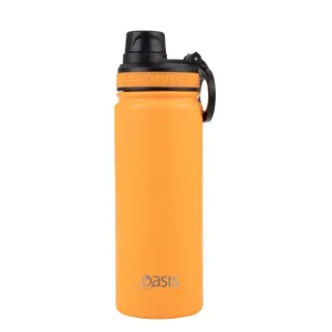 Insulated Challenger Bottle S/S W Screw Cap 550ml Neon Orange