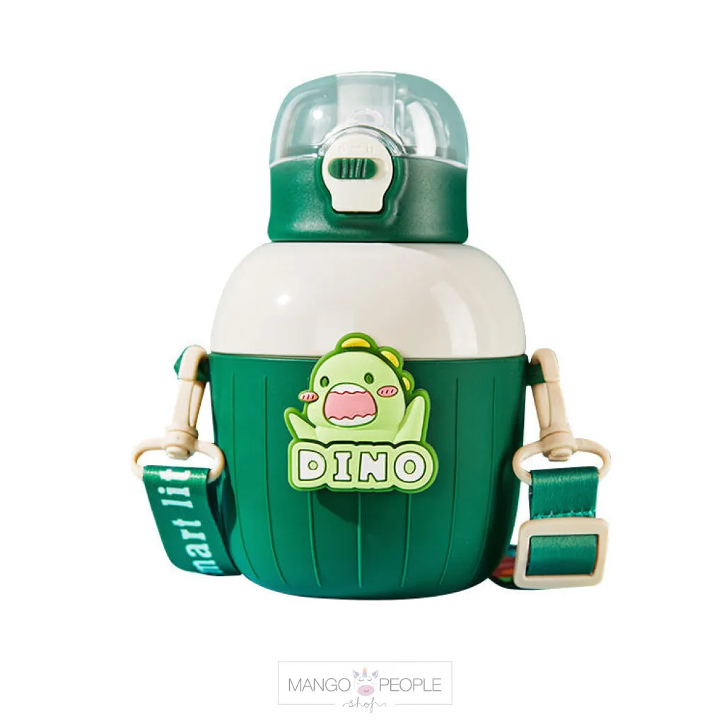Insulated Stainless Steel Animal Design  Water Bottle for Kids - 450ml