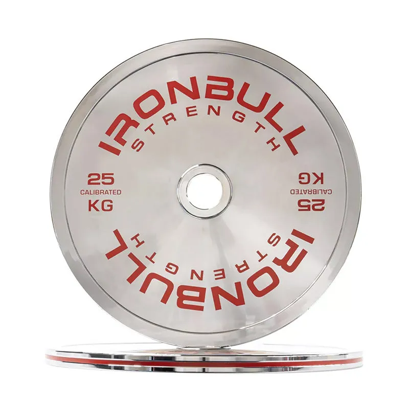 Iron Bull | Calibrated Chrome Weight Plates (Kg)