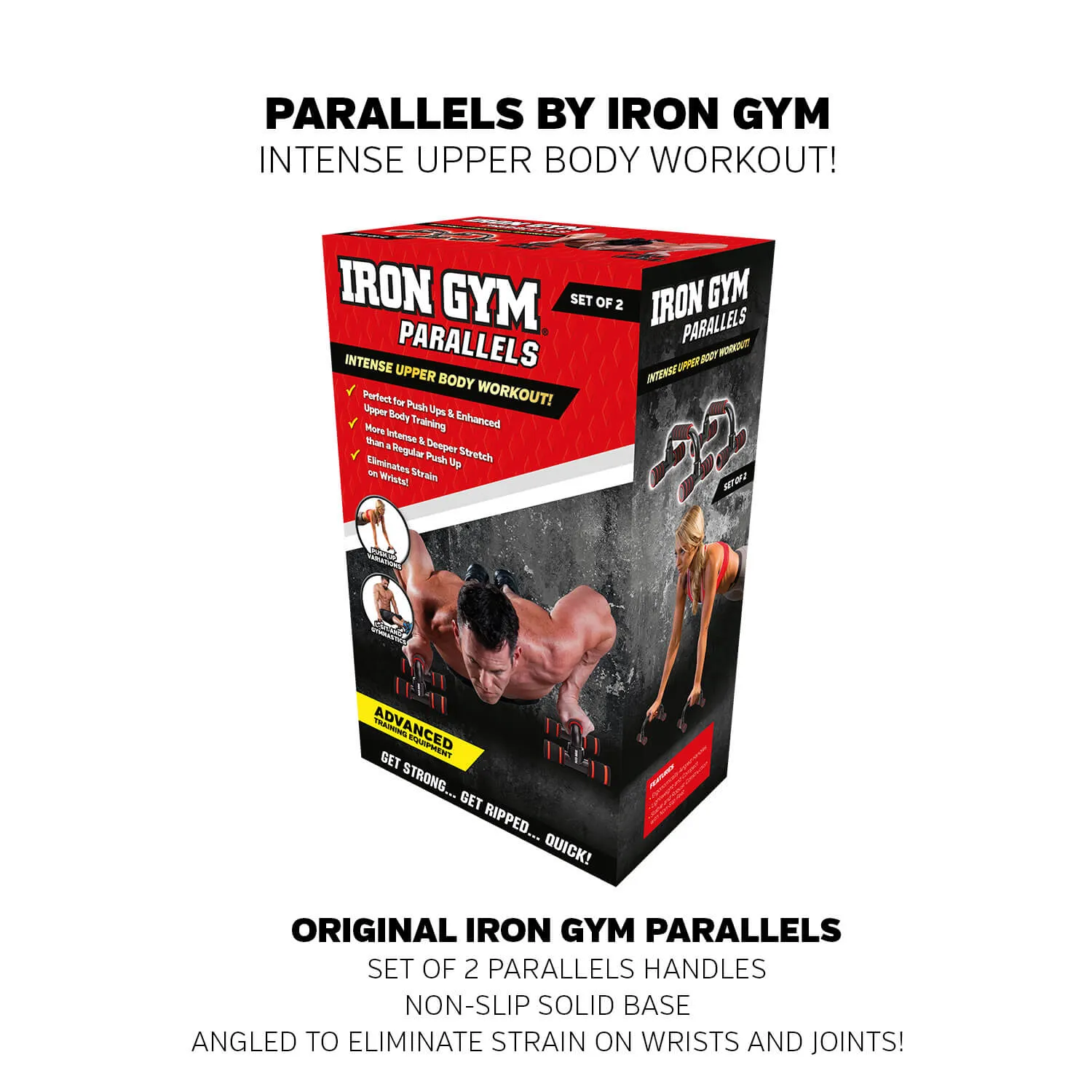 Iron Gym Parallel Bars