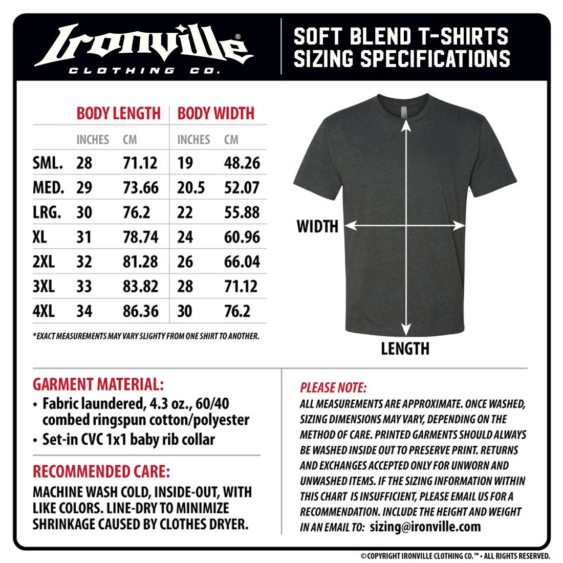 Ironville LEG DAY Soft-Blend Gym T-shirt