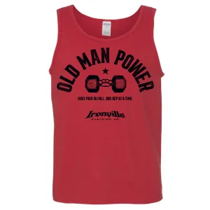 Ironville OLD MAN POWER Standard Cut Tank Top
