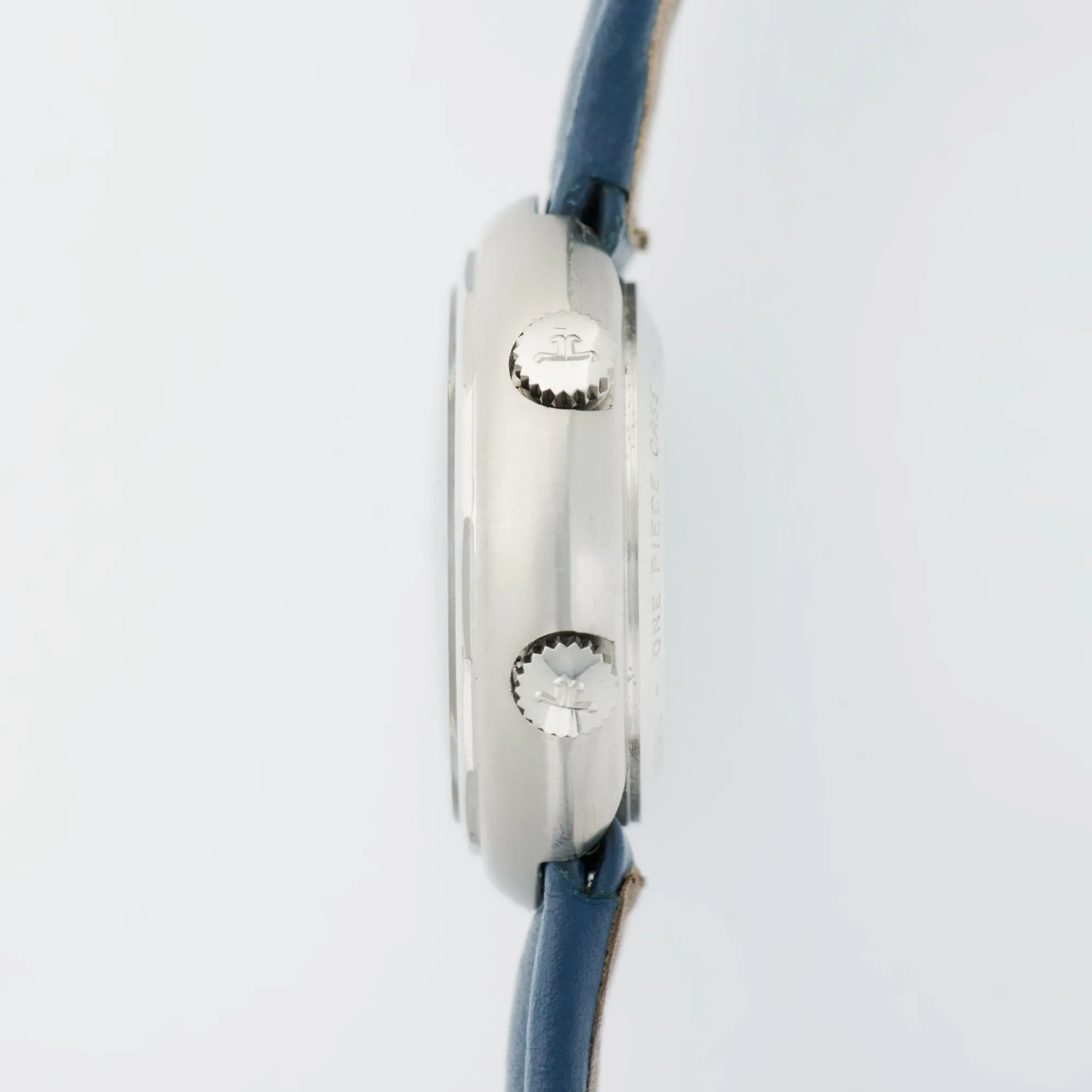 Jaeger Lecoultre Steel Memovox Snowdrop Watch Ref. E877