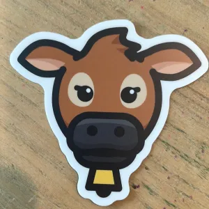 Jersey Cow Sticker