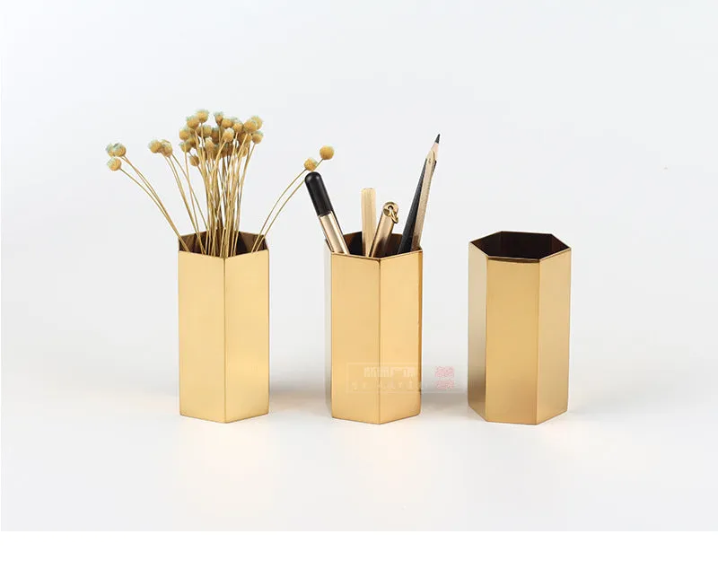 Keii Gold Hexagon Holder
