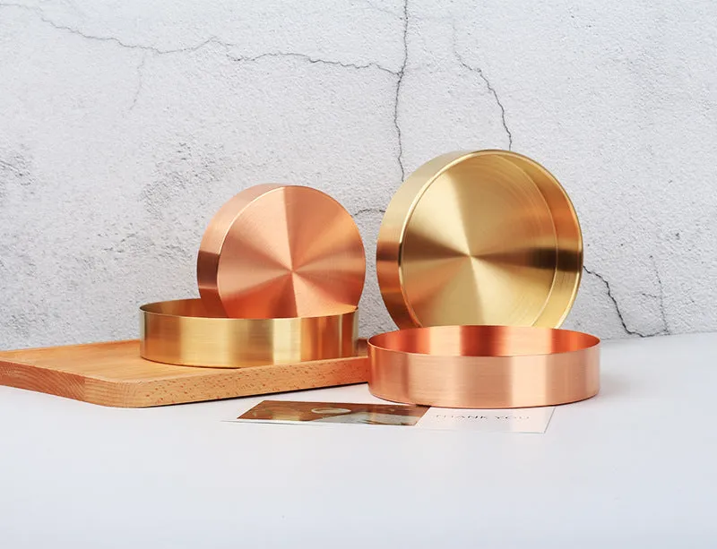 Keii Gold Round Tray