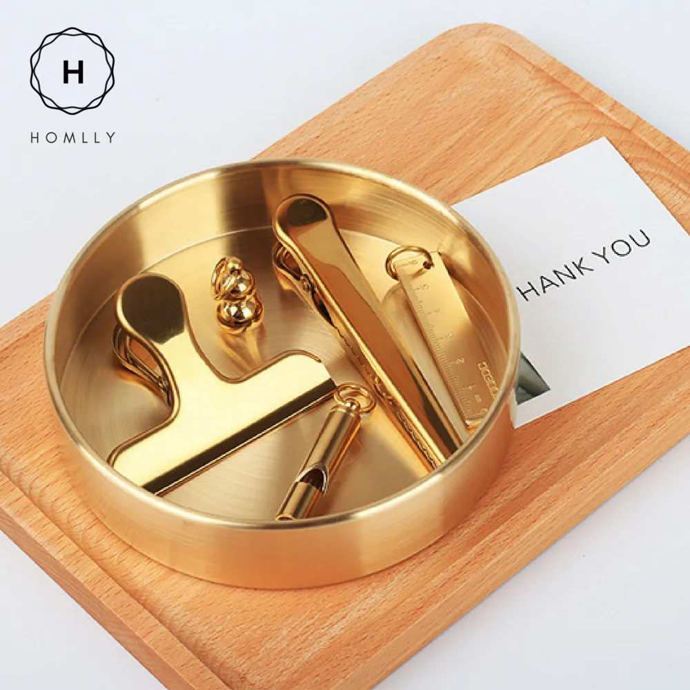 Keii Gold Round Tray