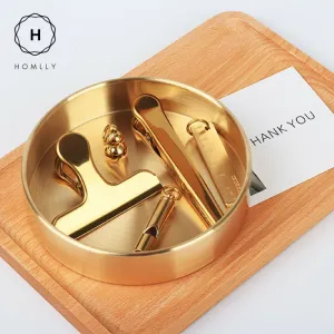 Keii Gold Round Tray