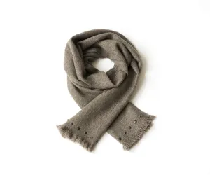 KHULLU NARROW STUDDED SCARF