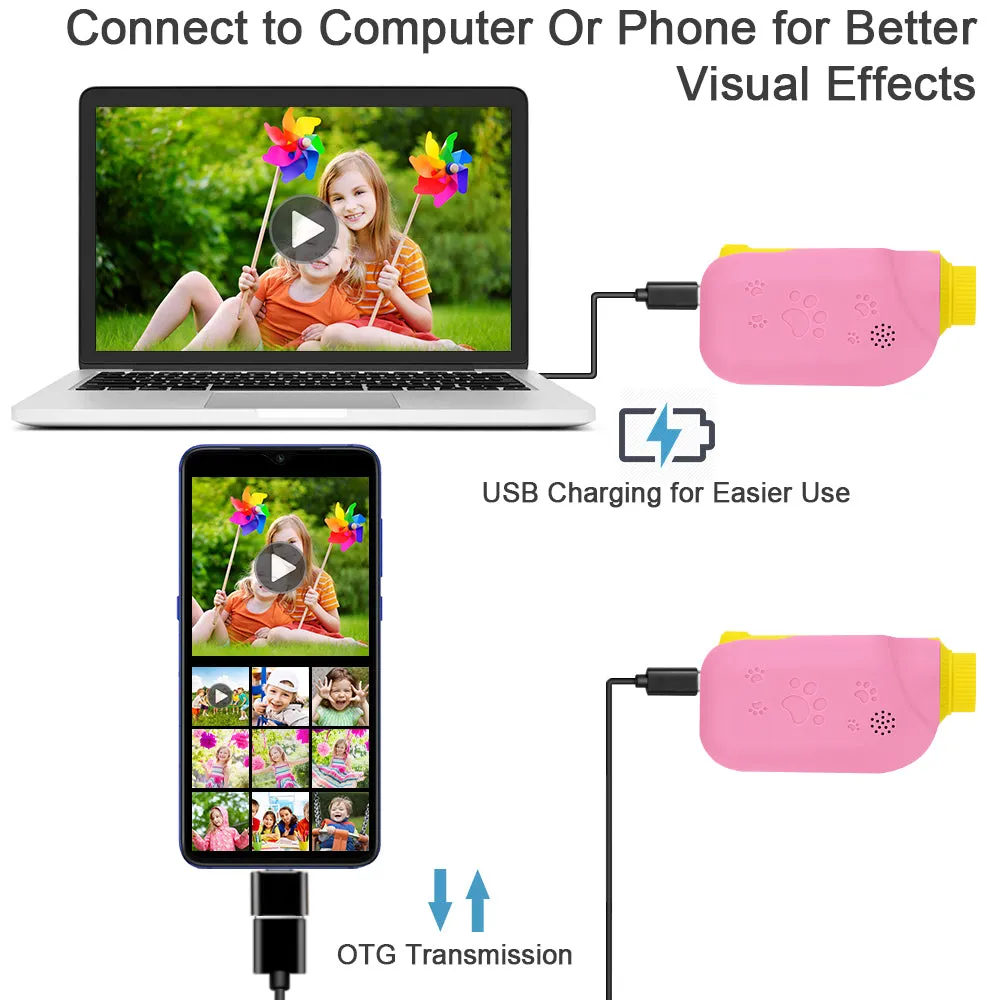 Kids Digital Video Recorder Camera Toy HD Children Camcorder DV