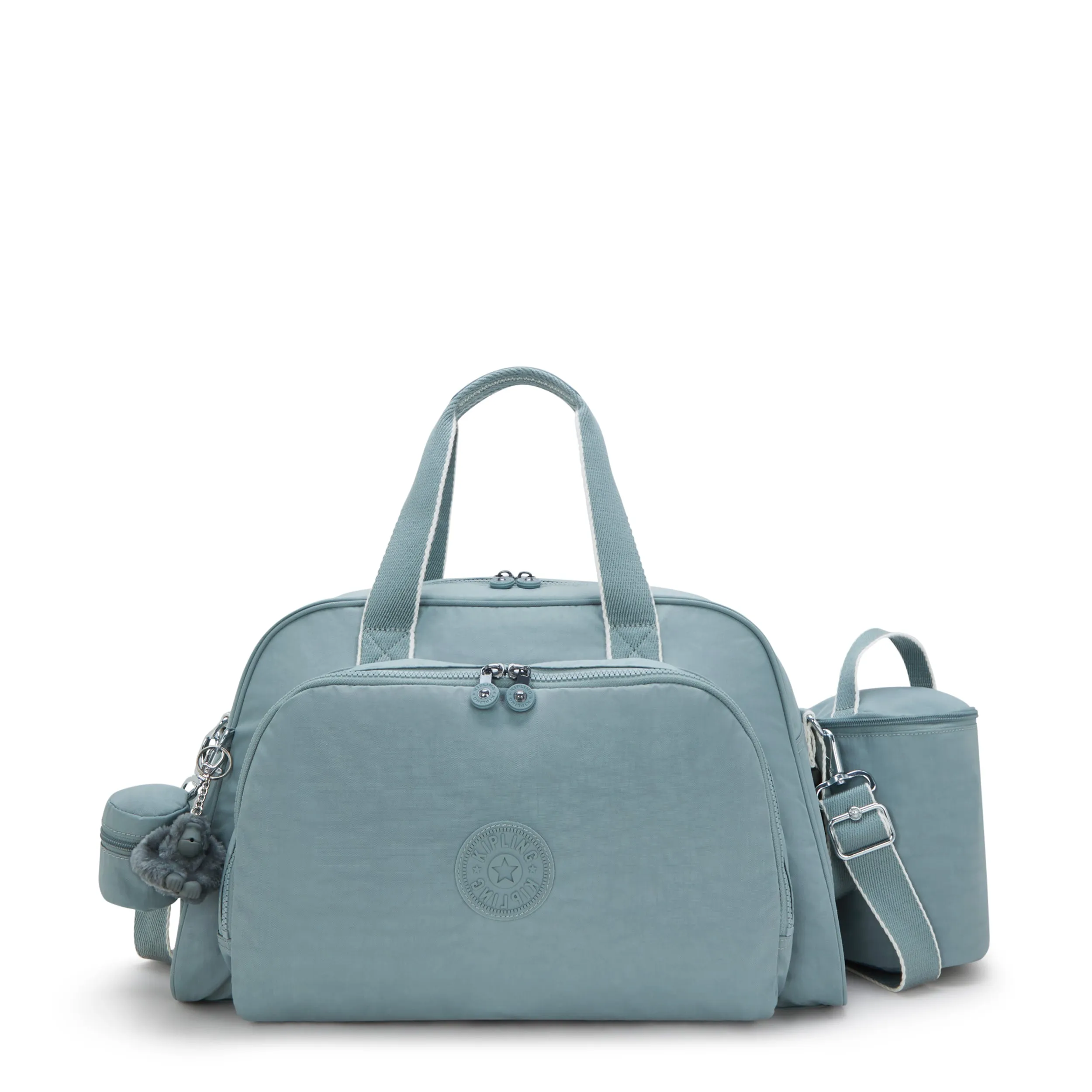 Kipling Camama Relaxed Grey Large Baby Bag 10153-3NL
