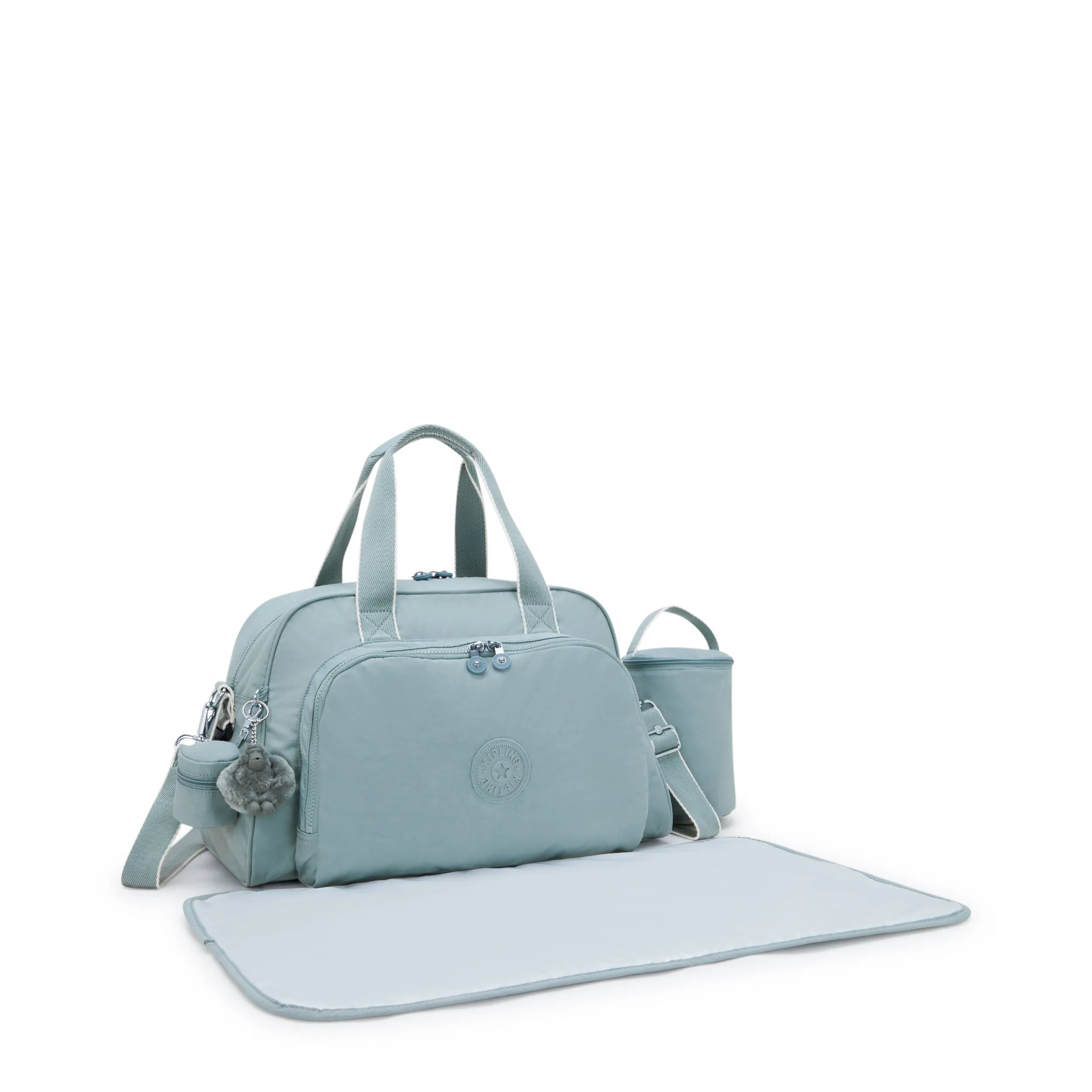 Kipling Camama Relaxed Grey Large Baby Bag 10153-3NL