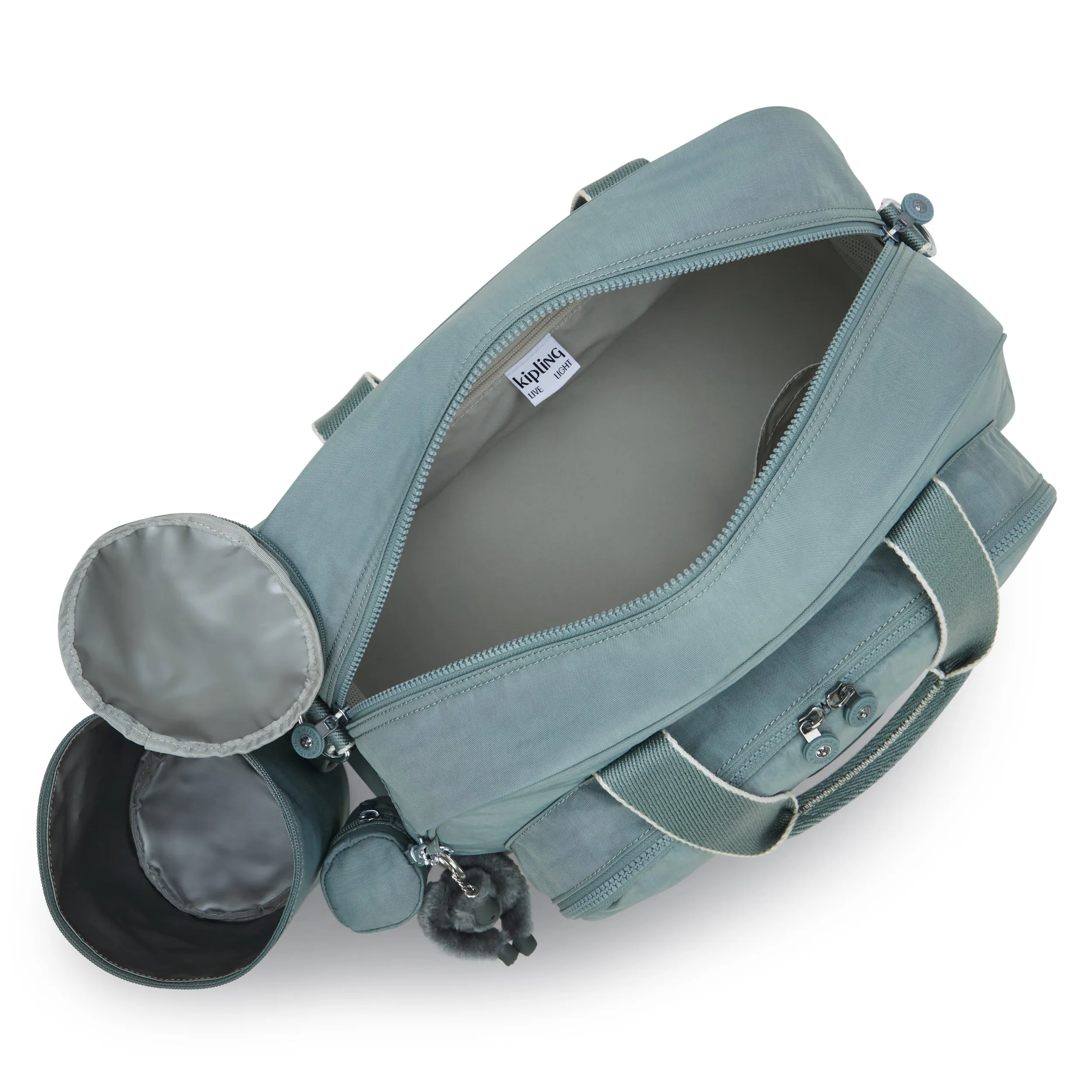 Kipling Camama Relaxed Grey Large Baby Bag 10153-3NL
