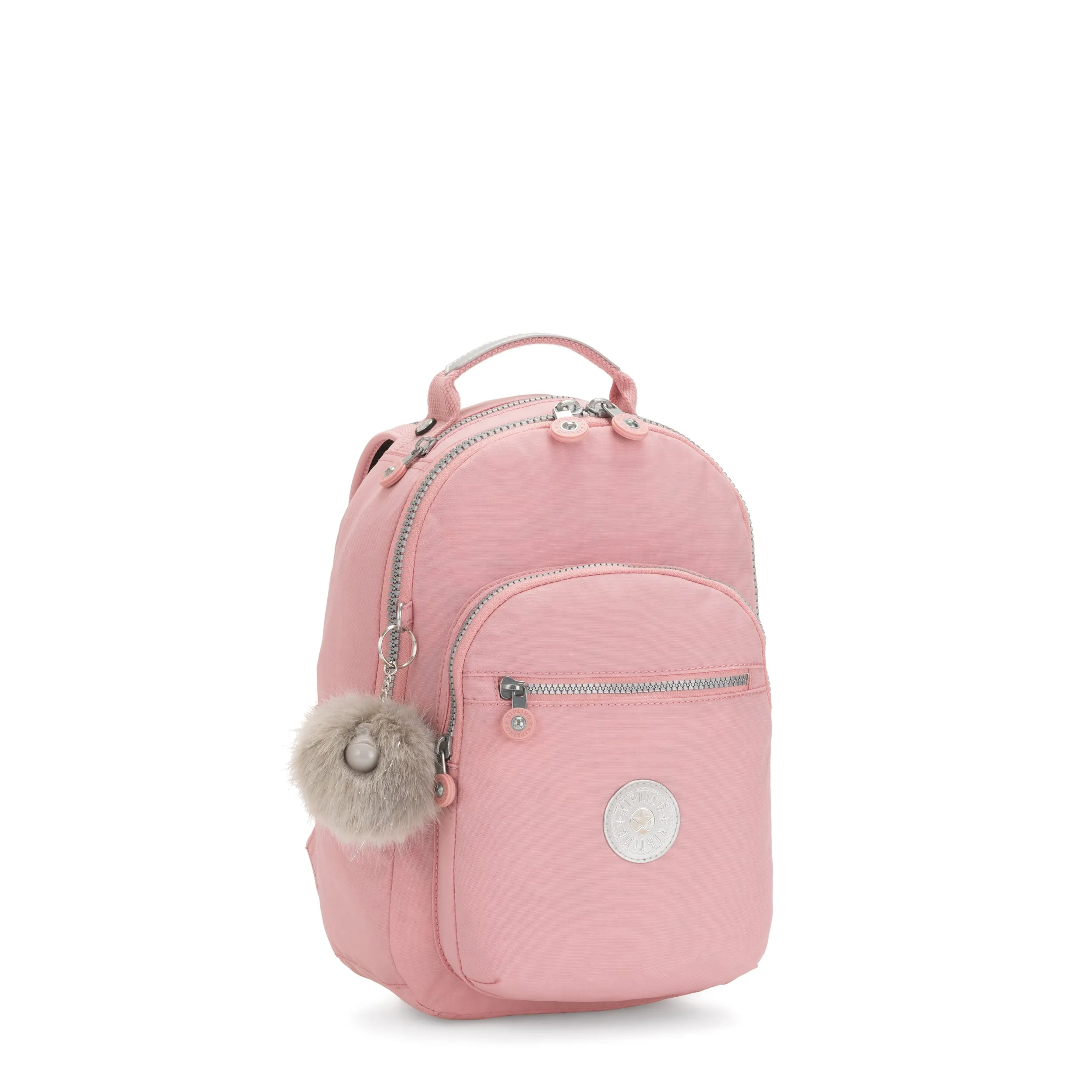 Kipling-Seoul S-Small backpack-Bridal Rose-I4345-46Y