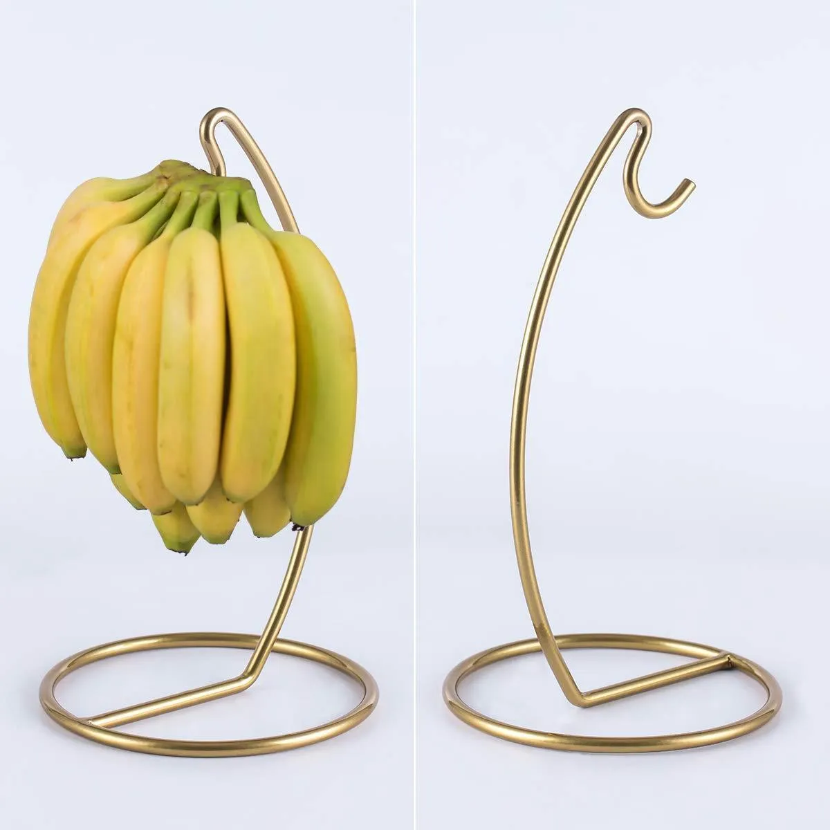 Kitchen Organizer Set-4 Piece, Banana Hanger, Mug Tree Holder Rack, Paper Towel Holder,Flatware Caddy,Kitchen Gifts Modern Collection for Countertop Table Décor