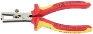 Knipex Knipex 11 08 160Uksbe Vde Fully Insulated Wire Stripping Pliers, 160Mm Dr-31930