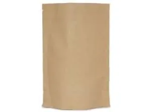 Kraft Finish Stand Up Pouch With Zipper