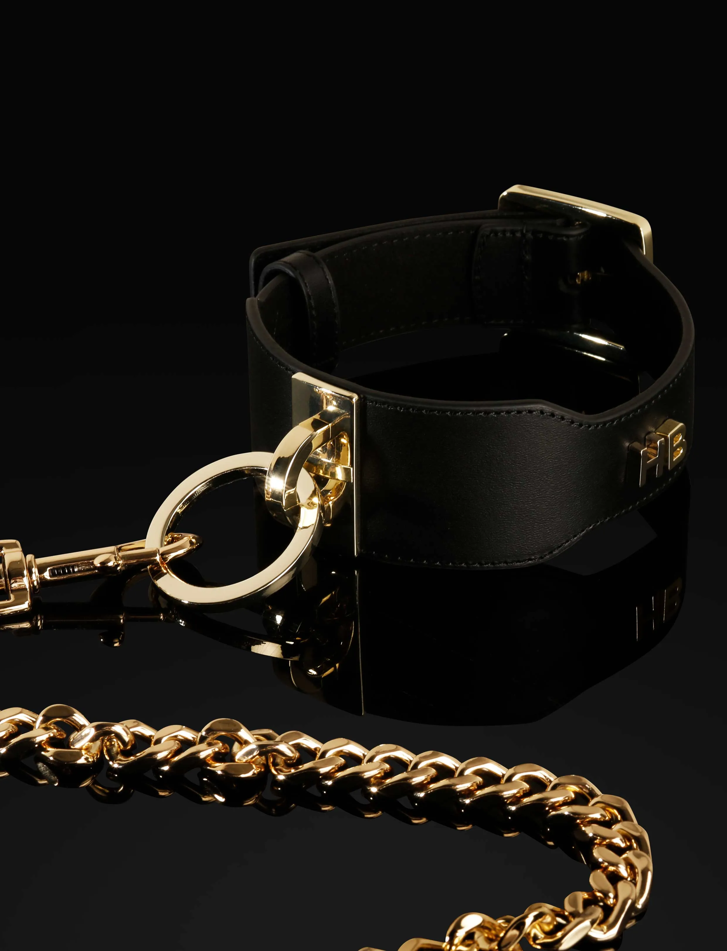 LacyNighty™ Leather Collar