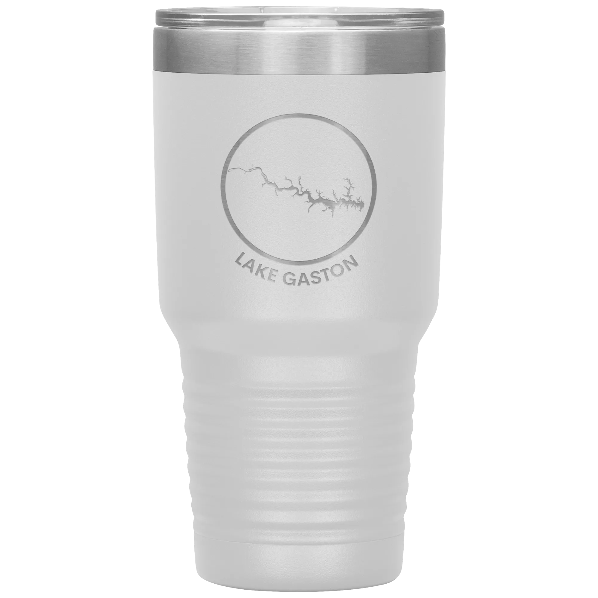 Lake Gaston Logo 30 oz Tumbler