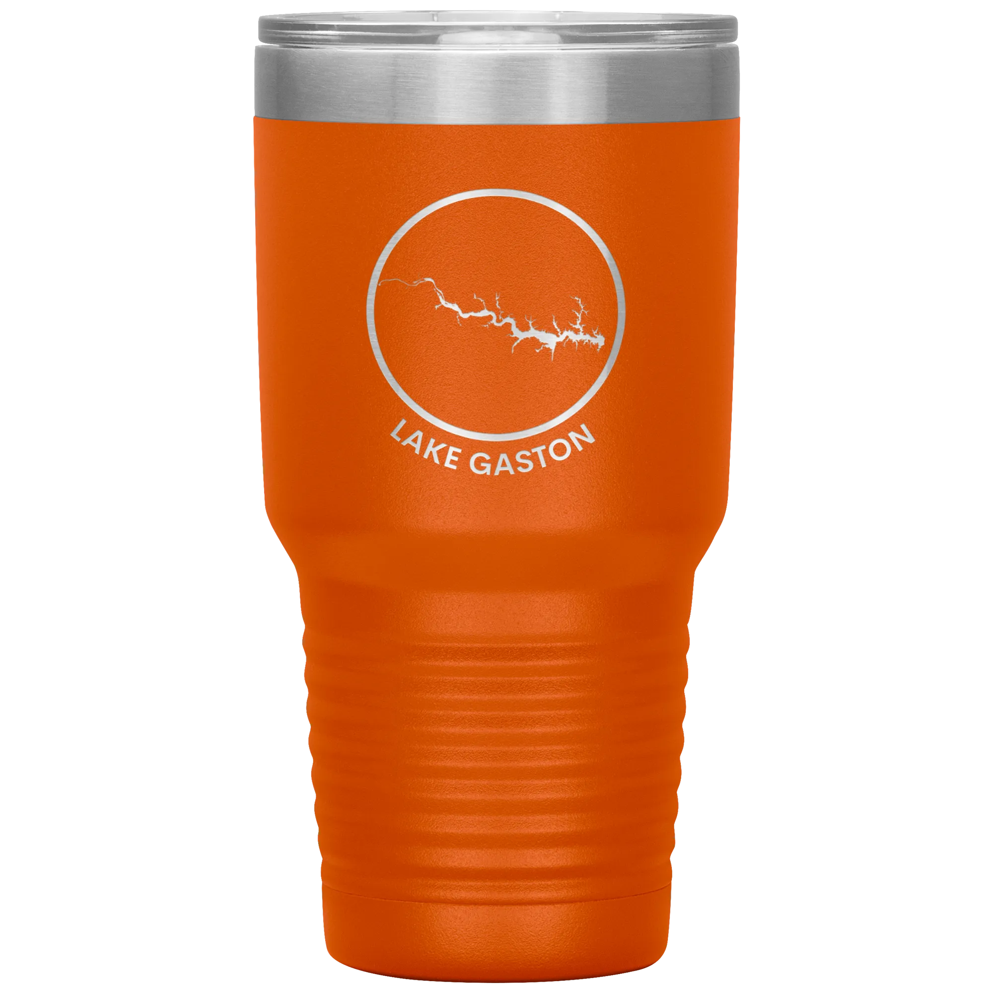Lake Gaston Logo 30 oz Tumbler