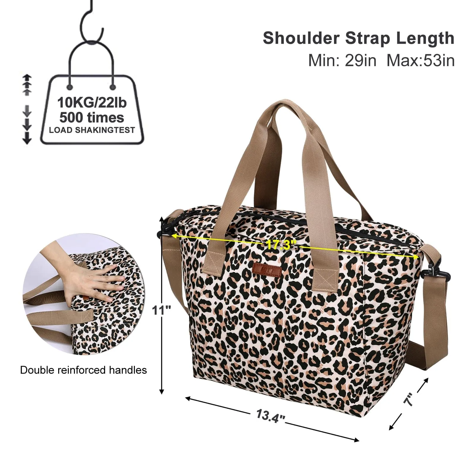 Large Lunch Bags for Women Insulated Lunch Tote Bag