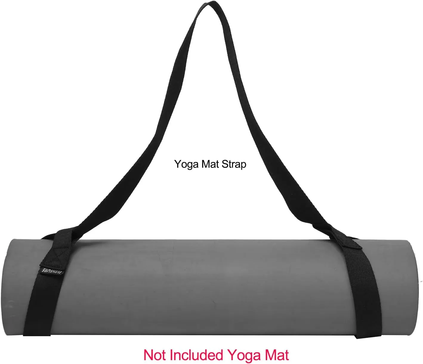 Large Yoga Mat Bag for Women Men, Travel Yoga Gym Bag for Pilates Office Beach Workout, Yoga Mat Tote Carrier with Mat Strap for 1/4" 1/2" Thick Exercise Yoga Mat