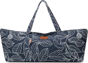 Large Yoga Mat Bag for Women Men, Travel Yoga Gym Bag for Pilates Office Beach Workout, Yoga Mat Tote Carrier with Mat Strap for 1/4" 1/2" Thick Exercise Yoga Mat